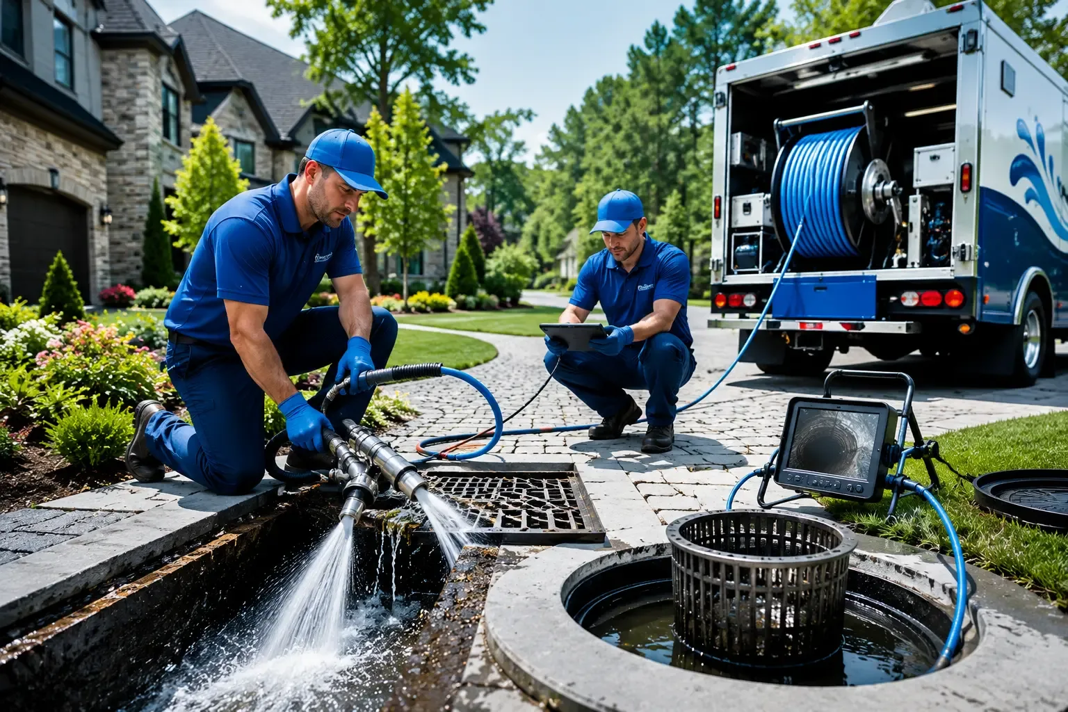 Local outdoor drain cleaning professionals in Spring Glen, NY